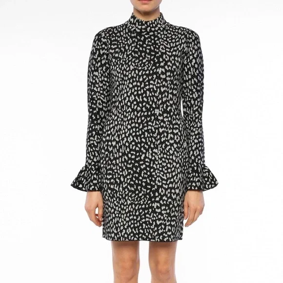 michael kors black and silver dress Michael By Michael Kors Black And Silver Dress Size M